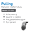 Simex Pulling St-201 Peteğe Takmalı Mıknatıslı Telefon Tutucu