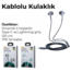 Azeada Kablolu Kulaklık Lightning Beyaz az-e01