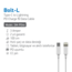 Simex Type C To Lightning Yüksek Hızlı Şarj Ve Data Kablosu Sm-PD44 Bolt-L 1mt