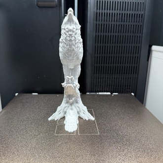 Uluyan Kurt 3D Baskı Figür