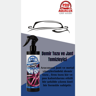 Demir Tozu Temizleyici Yüksek Kaliteli Jant Ve Kaporta Temizleyici Sprey 400 ml