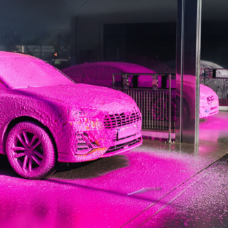 Oto Şampuan Cilalı Pembe Köpük Cilalı Oto Şampuan Ultra Kalite Pink Foam