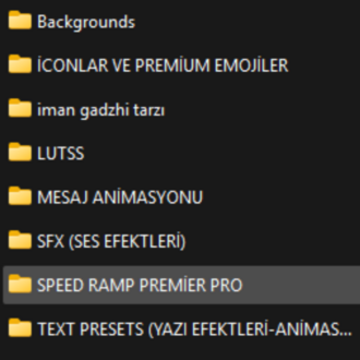 Profesyonel Video Edit Paketi (LUTS + SFX + Preset + Daha fazlası)