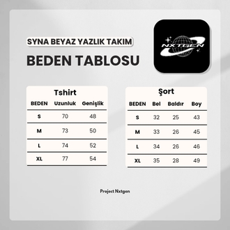 Syna Beyaz Klasik Takım