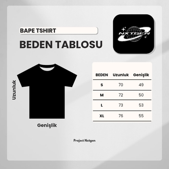 Bape Yeşil Siyah Tshirt