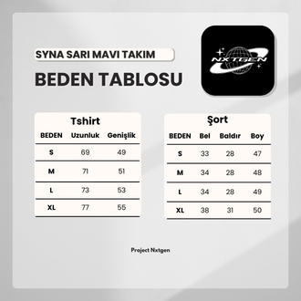 Syna Sarı Mavi Takım