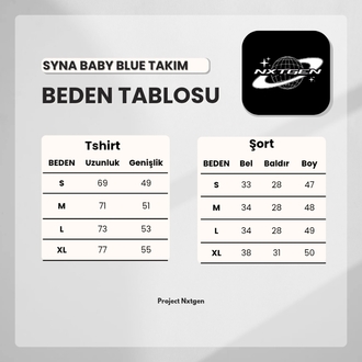 Syna Baby Blue Takım