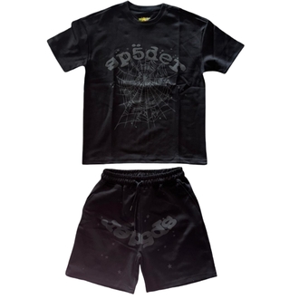 sp5der Baggy Full Siyah Takım