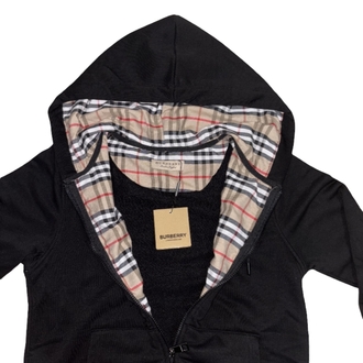 Siyah Zip Hoodie