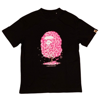 Bape x Sakura Siyah Tshirt