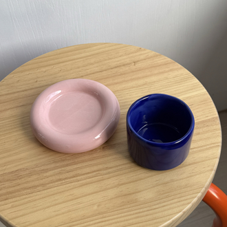 Pembe kobalt takım