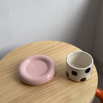 Pembe kahve puantiye