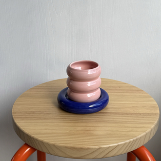 Pembe kobalt takım