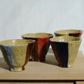 Stoneware cup