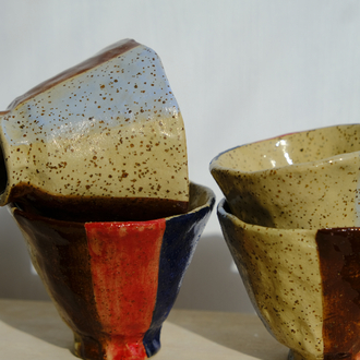 Stoneware cup