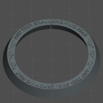 4x 40mm Resin Base Adapter