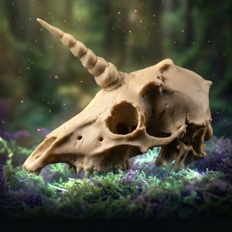 Unicorn Kafatası Fosili
