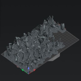 ÖZEL İLAN, 40x40mm base + squigs