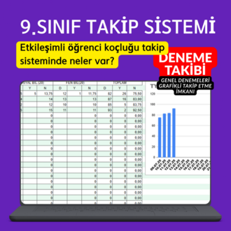 9.SINIF TAKİP SİSTEMİ (Maarif Modele Uygun)