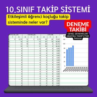 10. SINIF TAKİP SİSTEMİ (Maarif Modele Uygun)