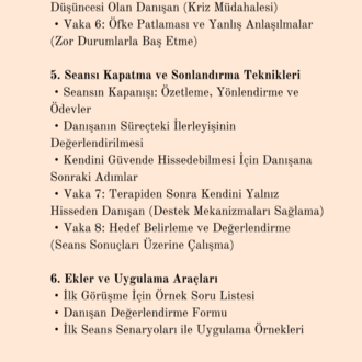 Psikolojik Danışmanlık Teknikleri Klavuzu