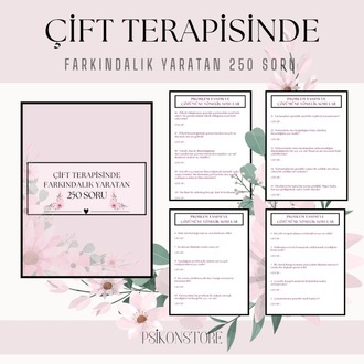 ÇİFT TERAPİSİNDE 250 TERAPÖTİK SORU