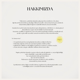 50 SORUDA BAĞIMLILIĞI ANLAMAK VE ÇÖZÜMLEMEK: 5 TEMEL TERAPÖTİK ÇALIŞMA (DİJİTAL BELGE)