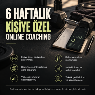 6 Haftalık Kişiye Özel Online Coaching