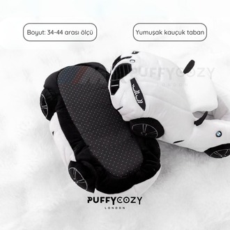 BMW M4 PANDUF BEYAZ™️ PUFFY COZY SNEAKERS PELUŞ TERLİK