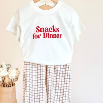 Snacks Dinner Unisex Takım