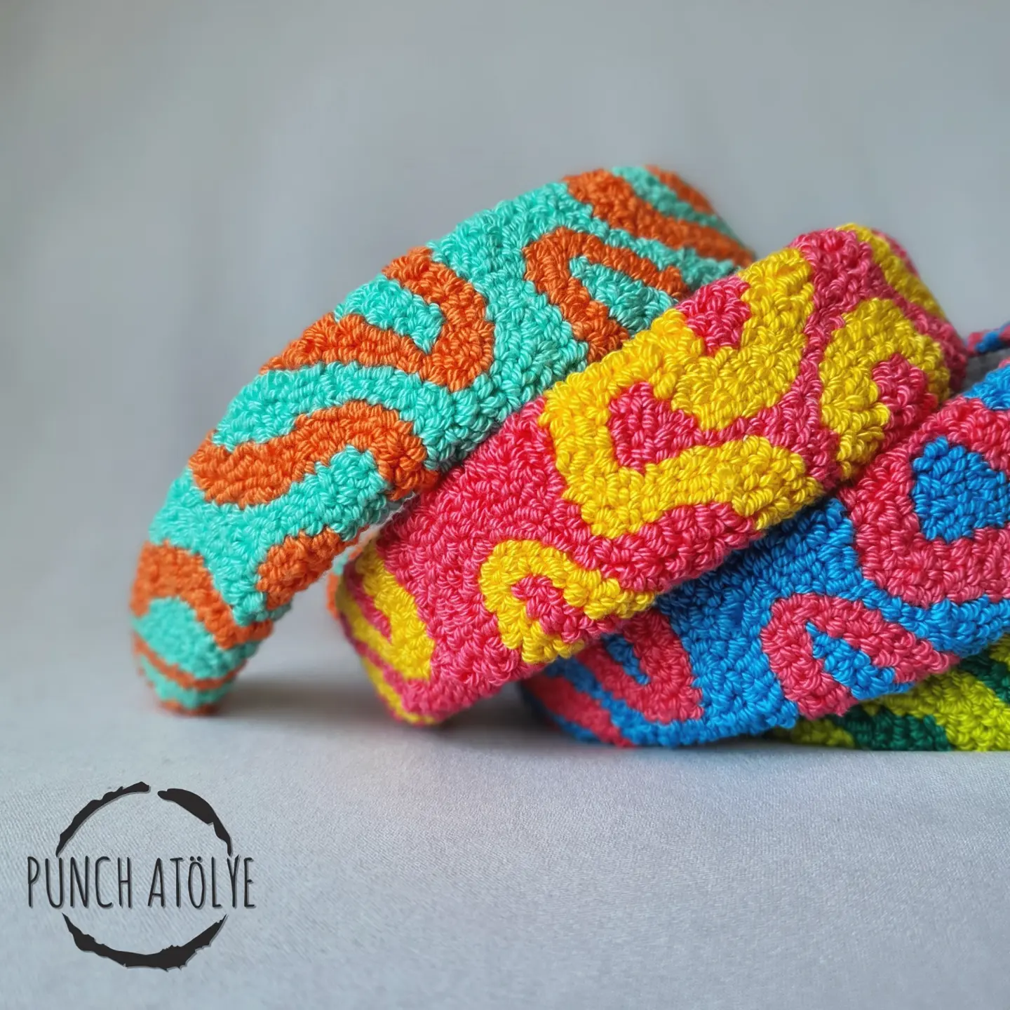 Punch isleme SNAKE taç