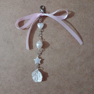 Pembe Deniz Kabuğu Charm