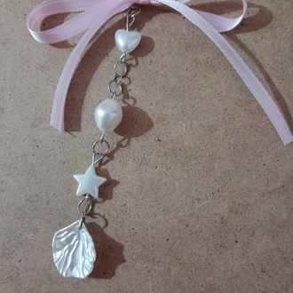 Pembe Deniz Kabuğu Charm