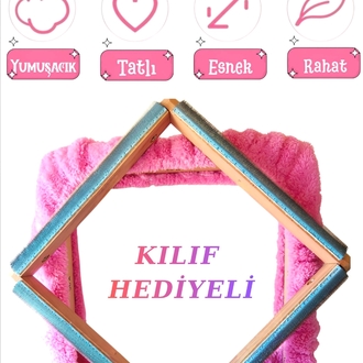 20x20cm Kombinasyon Özellikli Punch ve Tüm Nakışlara Uygun İğneli/Telli Kasnak KILIF HEDİYE