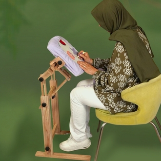 65cm Ayarlı Ayaklı Kasnak Tutucu Stand (20cm-65cm arası tüm köşeli kasnaklar)