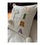 Bebek Dekoratif Kırlent/İsimli Bebek Takı Yastığı Dekoratif Yastık Kılıfı Punch Nakışlı(İÇ DOLGUSUZ)