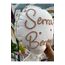Bebek Dekoratif Kırlent/İsimli Bebek Takı Yastığı Dekoratif Yastık Punch Nakışlı-İç Dolgulu-Balon Tp