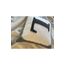 Punch nakışı ile işlenmiş kişiye özel dekoratif kırlent kılıfı (%100 el işlemesi)