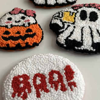 Spooky Rodeo Handmade Coasters