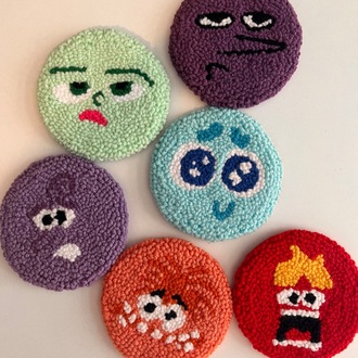 Inside Out Coasters