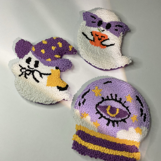 Magical Halloween Handmade Coasters