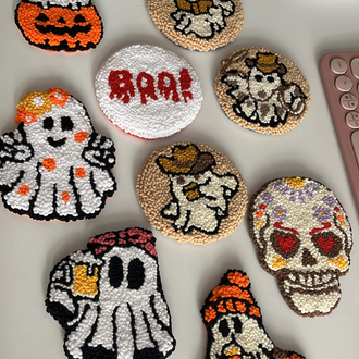 Spooky Rodeo Handmade Coasters