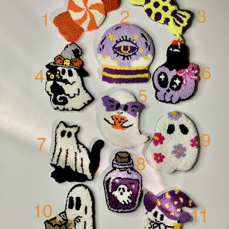 Magical Halloween Handmade Coasters