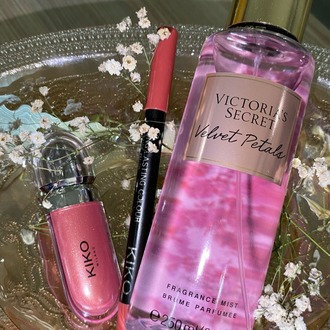 Vs vücut spreyi ve Kiko gloss seti