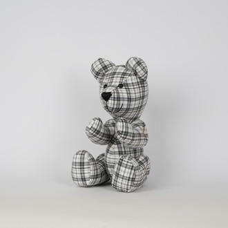GRİ EKOSE TEDDY BEAR