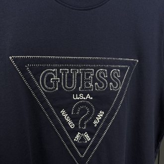 Guess T-shirt Premium Lacivert 