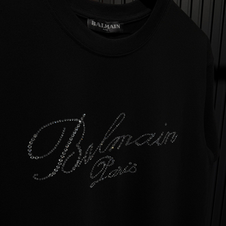 Balmain Taşlı T-shirt Premium 