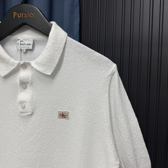 Calvin Klein Polo Yaka Havlu T-shirt Premium