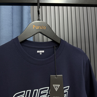 Guess T-shirt Premium Lacivert 