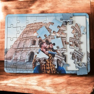 Baskılı Ahşap Puzzle